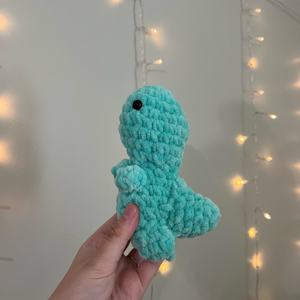 Real Crochet Dino